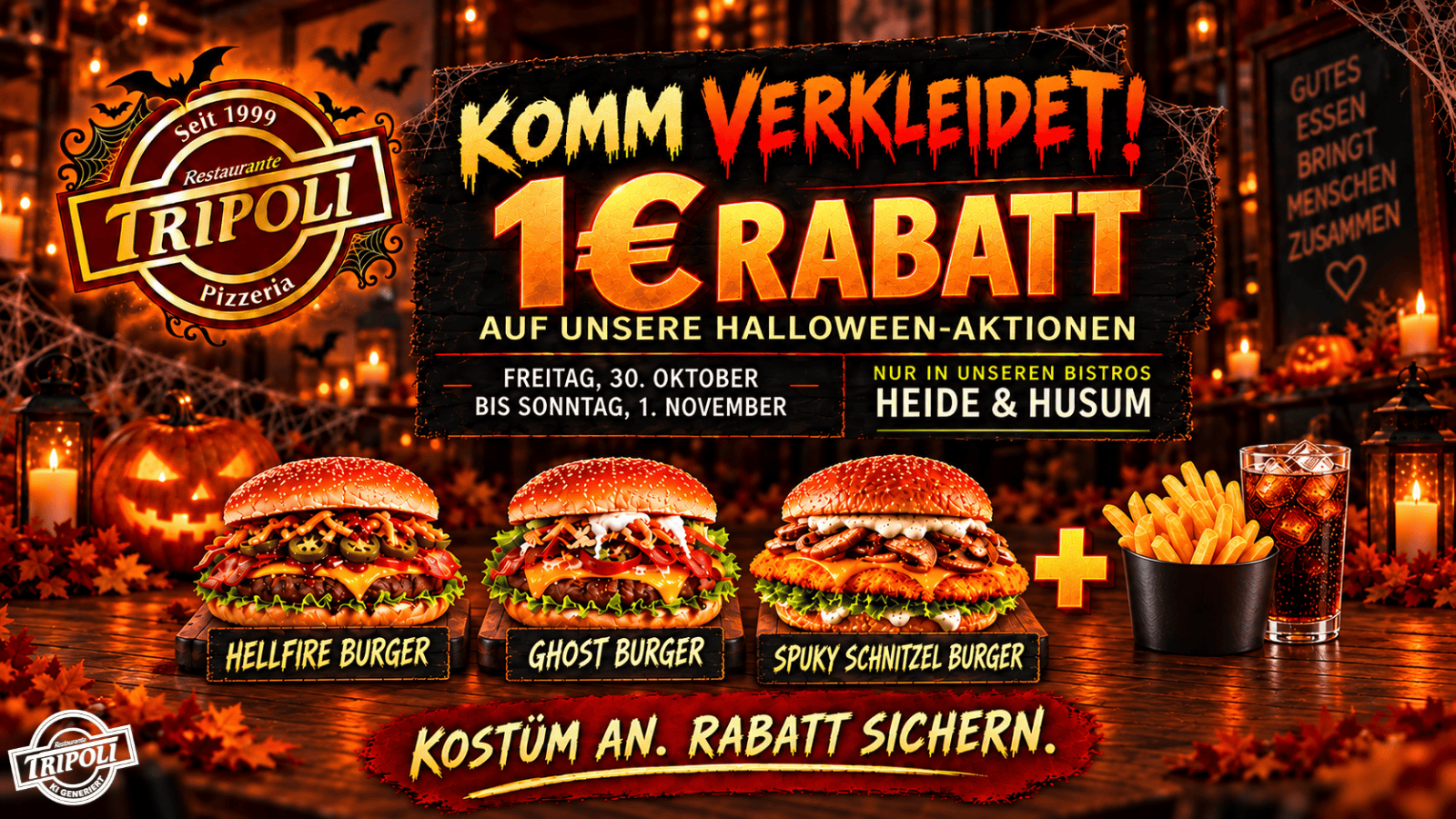 Halloween-Aktion bei Tripoli